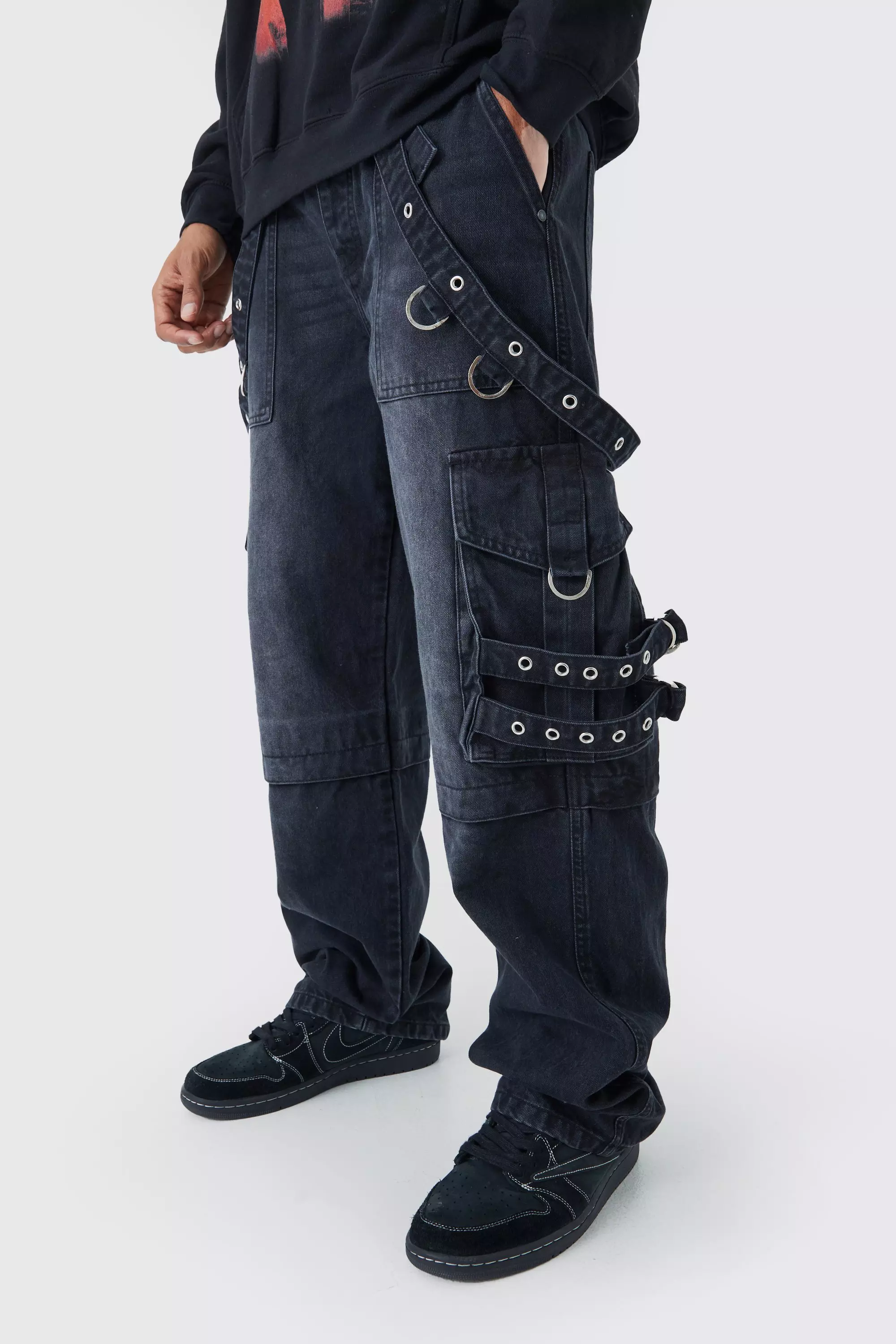 【BAON】Tanimo Pintuck Cargo Denim Pants Denim Cargo Pant In Vintage | Bardot